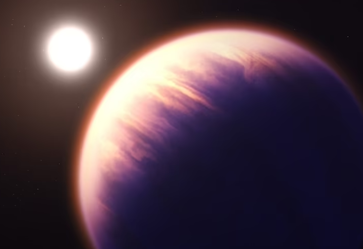 NASA's James Webb could help search for alien life: Telescope reveals molecules and clouds in an exoplanet's atmosphere that could be used to determine if a distant world harbors life