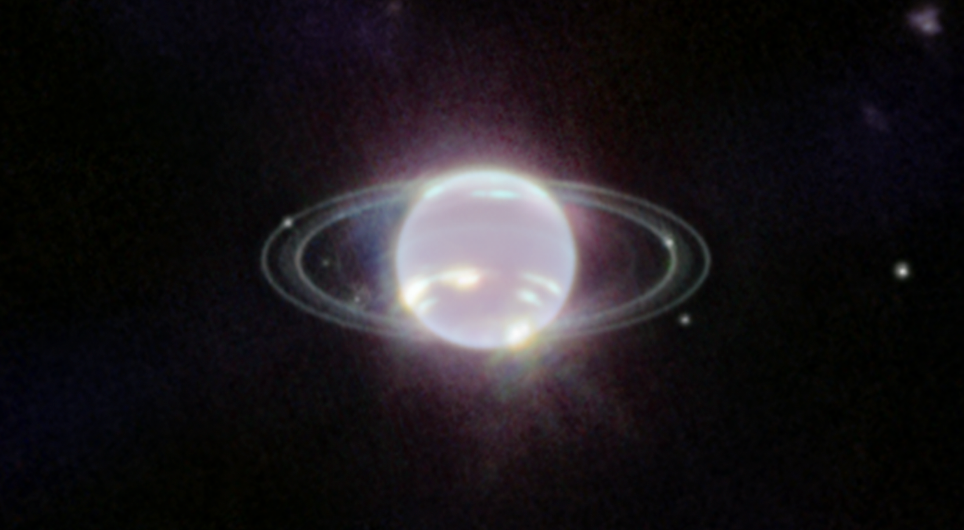 James Webb space telescope captures Neptune rings and moons