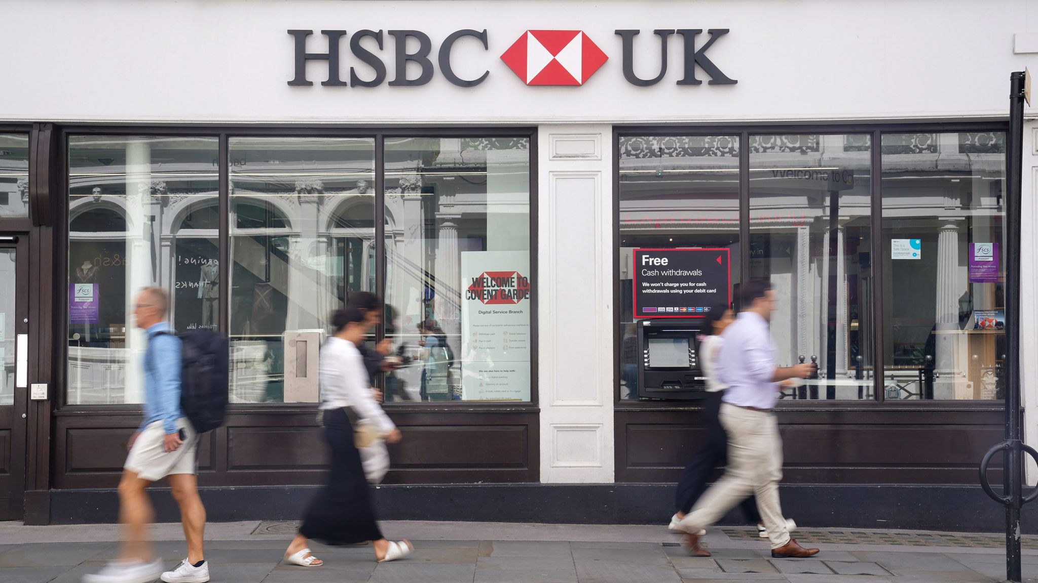 HSBC hit with £57m fine over deposit protection